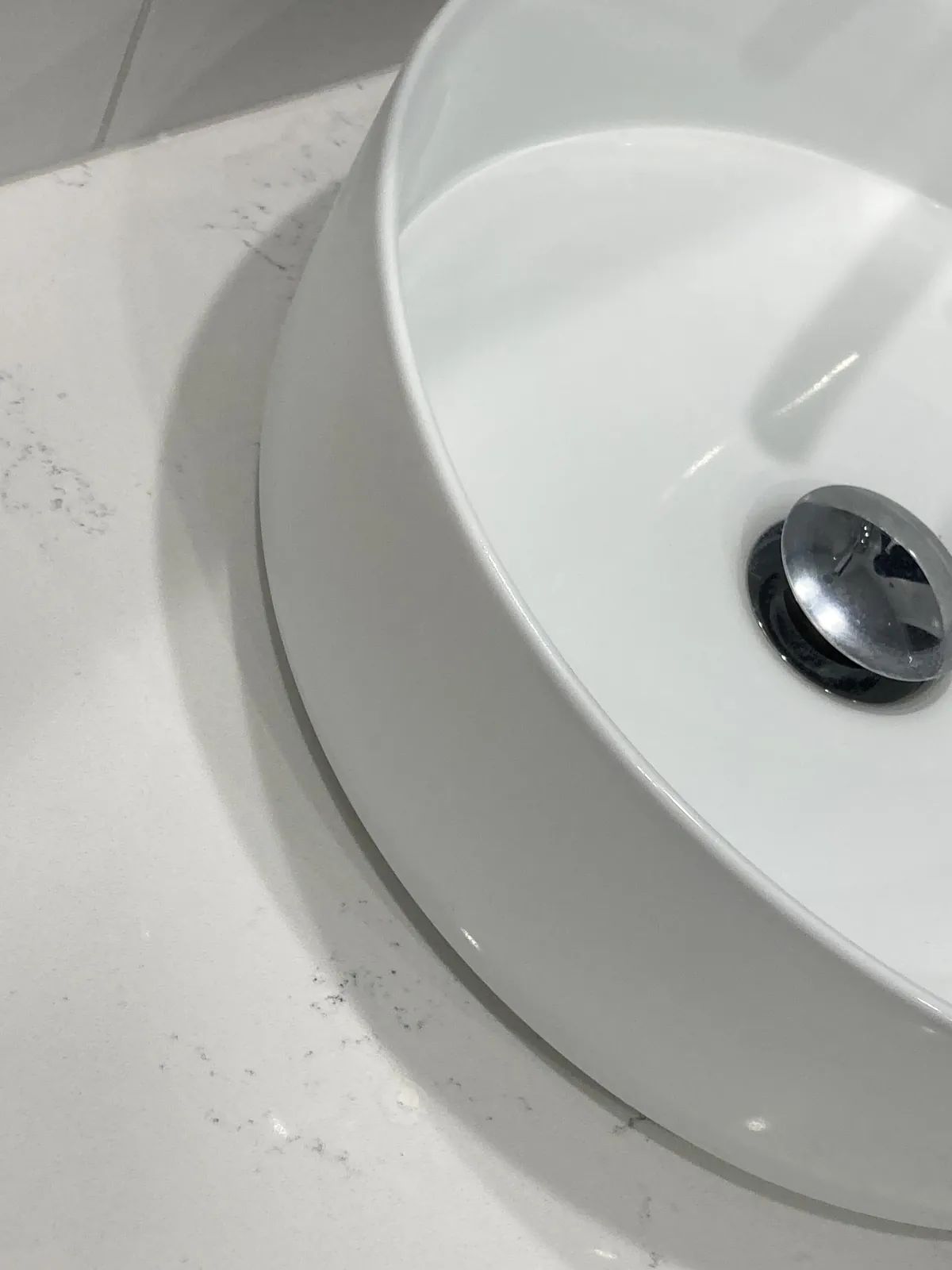 After: a sink